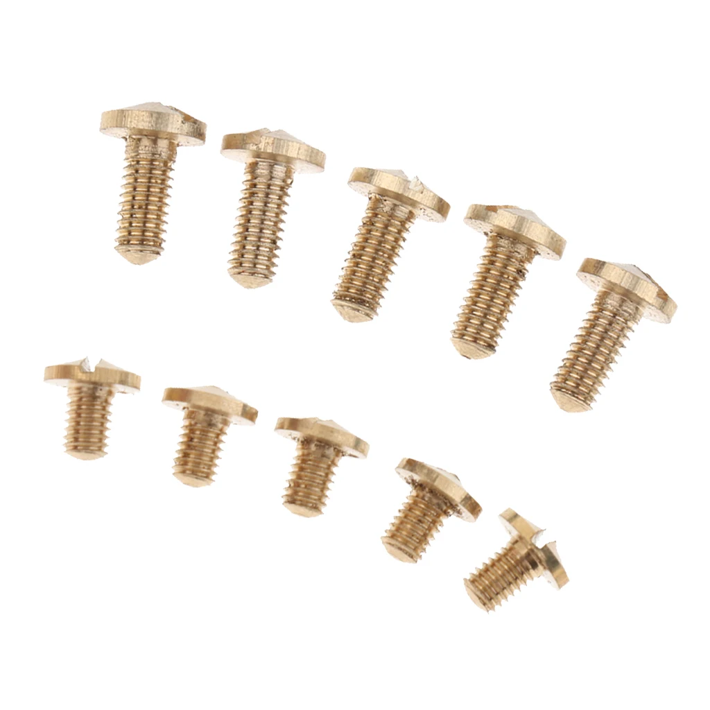 10pcs Alto Tenor Soprano Saxophone Sax Screw for Woodwind Repair Parts