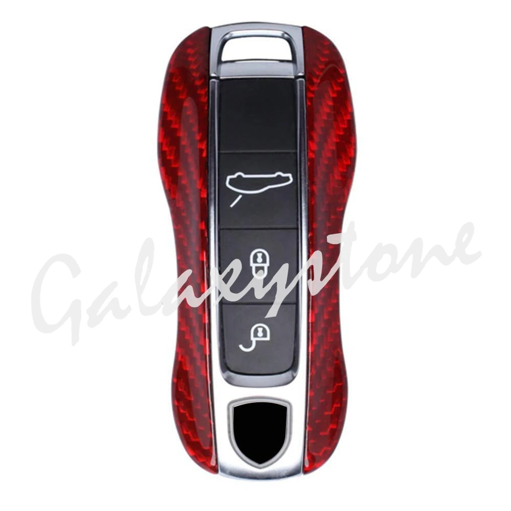 

1PC Carbon Fiber Remote Key Cover Case Fits Porsche New Panamera 2017-2018