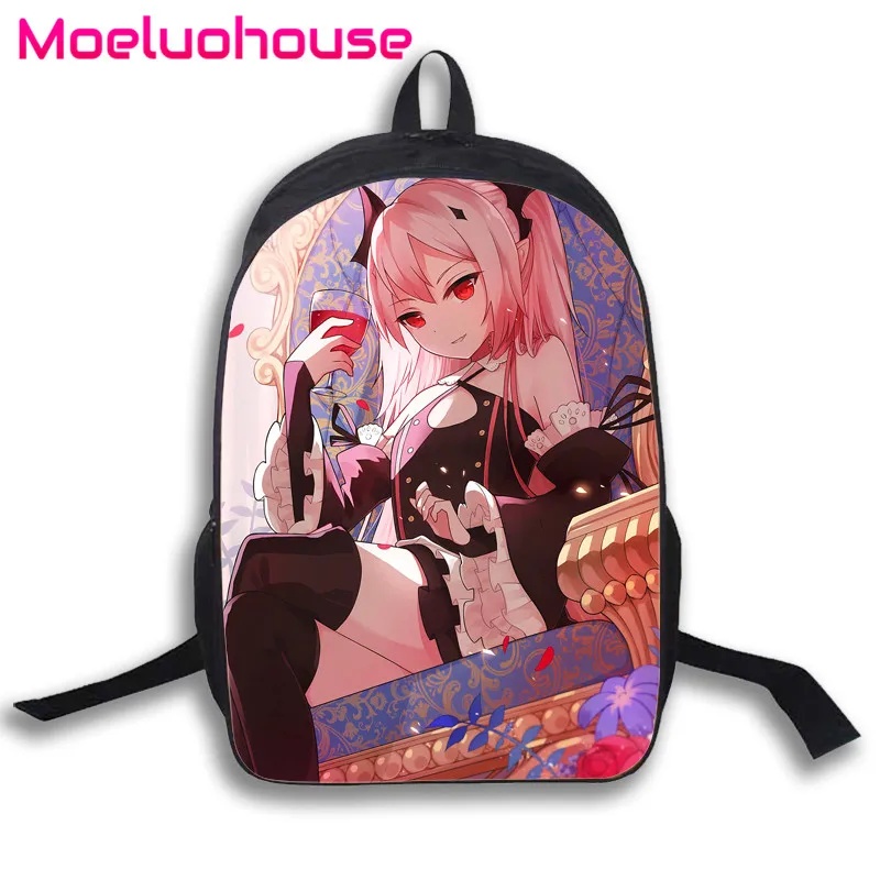 Аниме Серафим конца Krul Tepes 16 &quotрюкзак для мужчин и женщин унисекс ноутбука