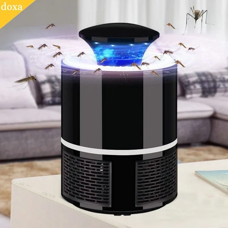 

doxa Electric Mosquito Killer Lamp USB Pest Control Fly Trap Bug Insect Repeller Zapper Built in Fan Indoor Home LED Night Light