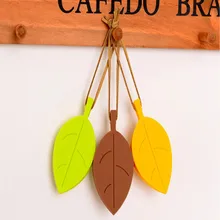 1 шт. милый мультфильм лист стиль двери пробка кремния дверной стоп безопасности для ребенка украшения дома 3 цвета Детские ручные защитные изделия