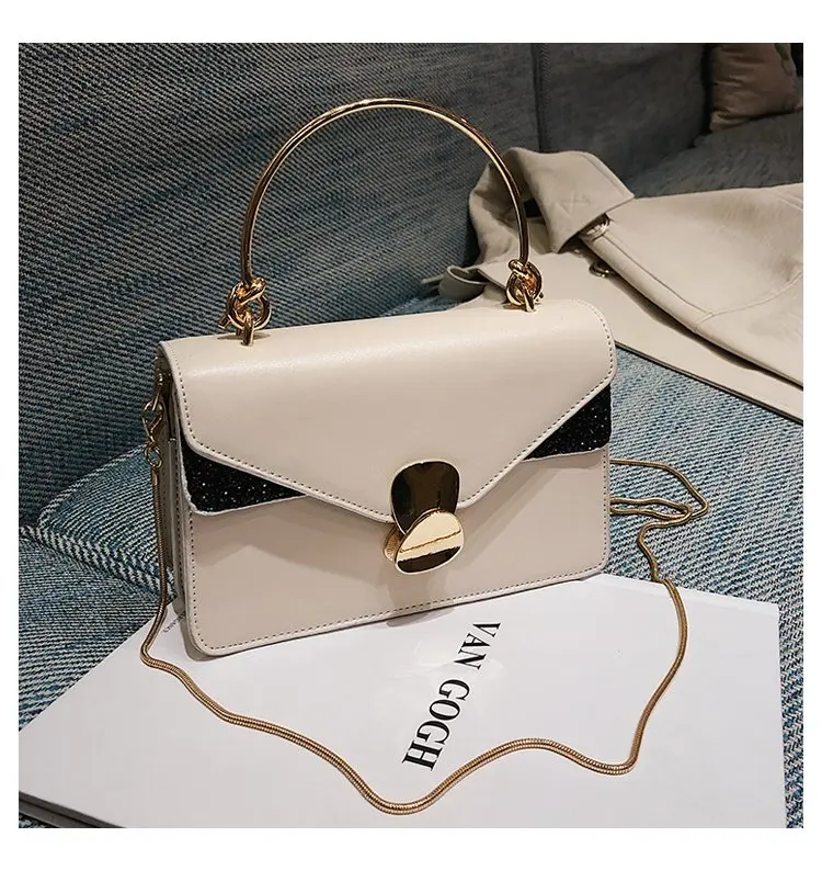 

New Fashion Bag Ladies Luxury Handbags Casual Shoulder Bag Girls Party Sequin Bling Messenger Bags Crossbody Clutch Women's Flap