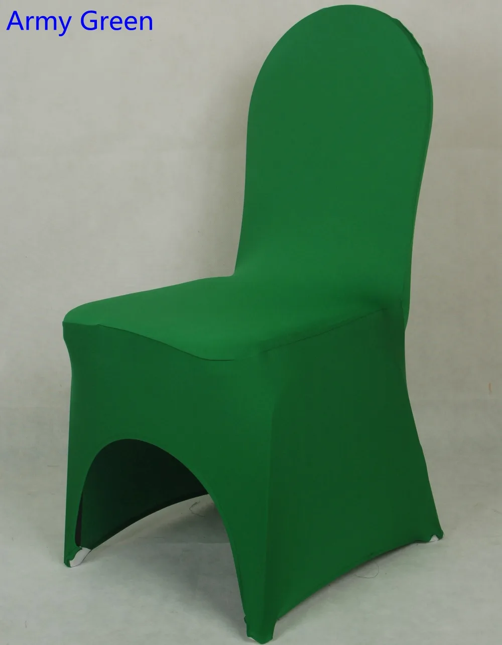 Army Green Colour chair covers spandex chair covers china universal