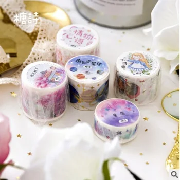 

5PCS/LOT cute girl series decorative tape masking tape washi tape