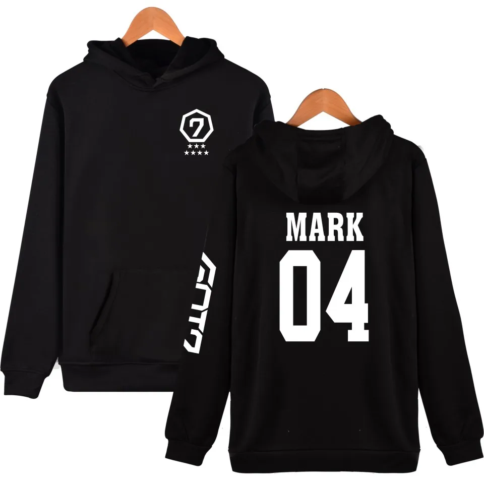      got7 k-pop     moletom got7 sudaderas mujer  