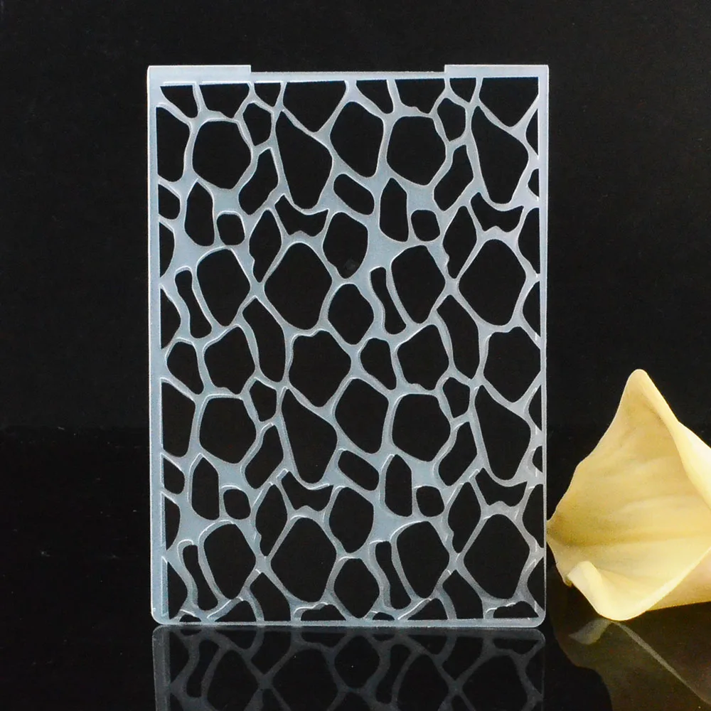 

Plastic Embossing Folder Grass Pattern for Scrapbooking DIY Photo Album Crafts Gift Template