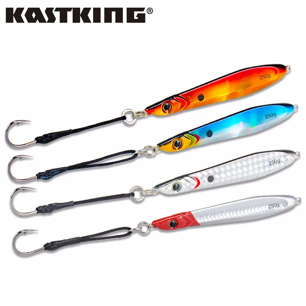 KastKing рыболовная приманка 16 8 см 250 г Тяжелая жесткая металлическая Тонущая с одним