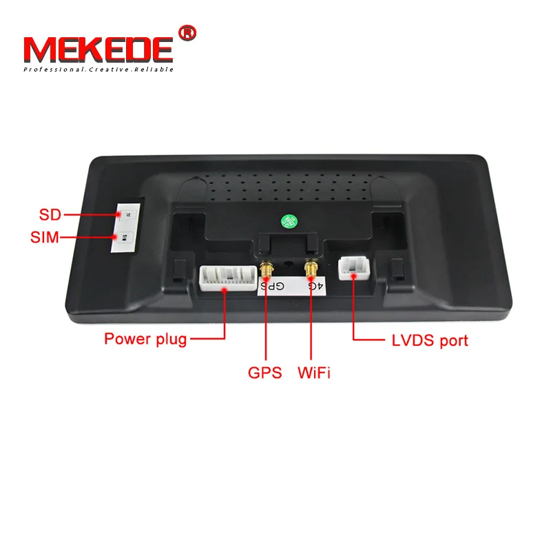 Perfect MEKEDE 4G lte Car Multimedia Player Android 7.1 Car DVD radio player For Benz SL Class W230 2013-2016 3G RAM 32G ROM BT wifi 5