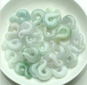 

Rich Wholesale 10pcs Chinese 100% A Grade Natural /Jadeite Bless beads