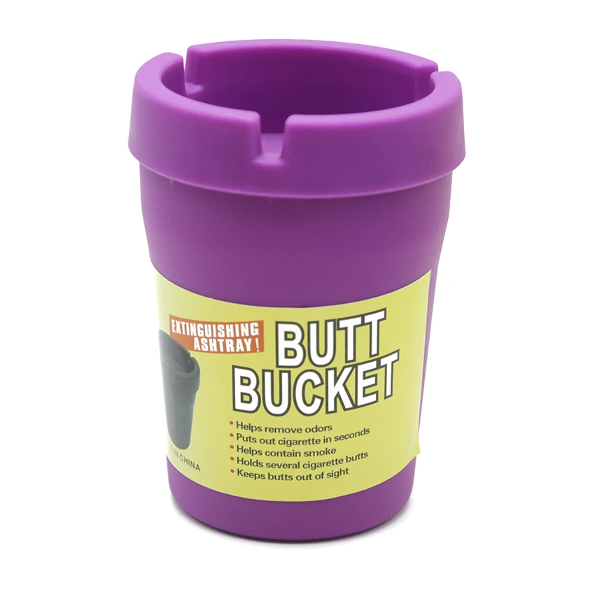 1 шт. новая огнетушащая пепельница Butt Bucket сигаретные трубы инструменты со светящимися удаляющими запахи аксессуары для курения пепельница