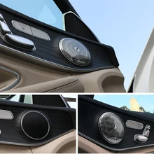 4pcs car styling car audio speaker door loudspeaker trim sticker cover for Mercedes Benz GLC E class benz W213 C class W205 4pcs car styling car audio speaker door loudspeaker trim sticker cover for Mercedes Benz GLC E class benz W213 C class W205