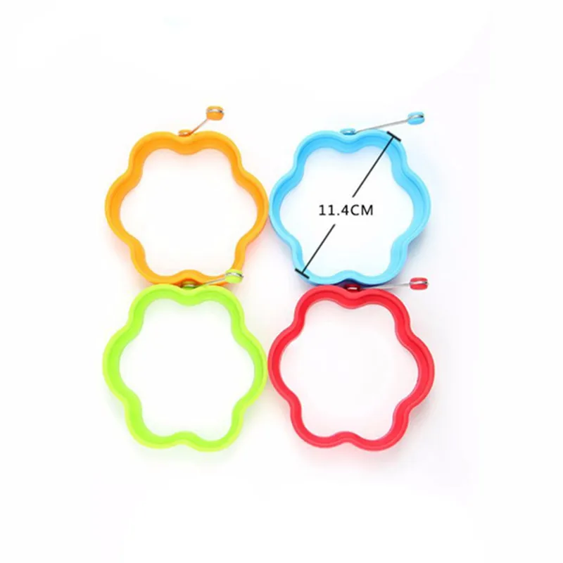 Silicone Pancake Mold Flapcake Baking Tools Omelette Egg Maker Form For Fried Eggs Kitchen Helpers For Pancakes (4)