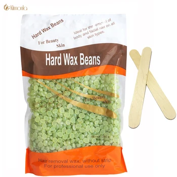 

Best Deal New 300g No Strip Depilatory Hot Film Hard Wax Pellet Waxing Bikini Hair Removal Bean High Quality Hot Selling