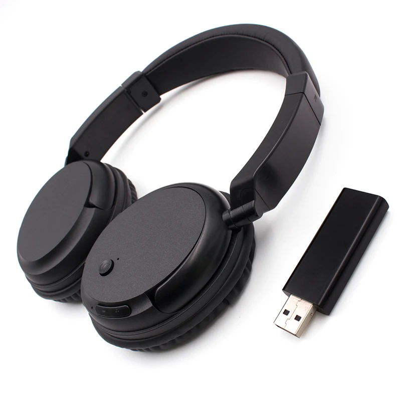 TV Wireless Headphones usb Connection Kit Lightweight Includes Televison Audio Transmitter Adapter Ideal for Private Watching