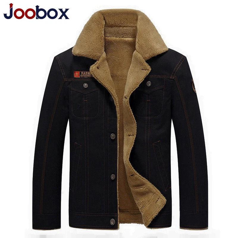 JOOBOX 2018 Мужская куртка пальто зимняя военная куртка-бомбер Куртка Jaqueta Masculina