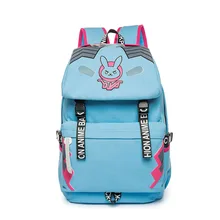 D. Va DVA Рюкзак Гэндзи ВЛ Холст Многофункциональный Открытый Путешествия Поездка Школьная Сумка 32L * 18 Вт * 44 H