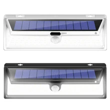 CHIZAO 90 светодиодный аварийный светильник для заднего двора гаража сада передней двери Открытый Солнечный настенный светильник 3 режима водонепроницаемый датчик движения