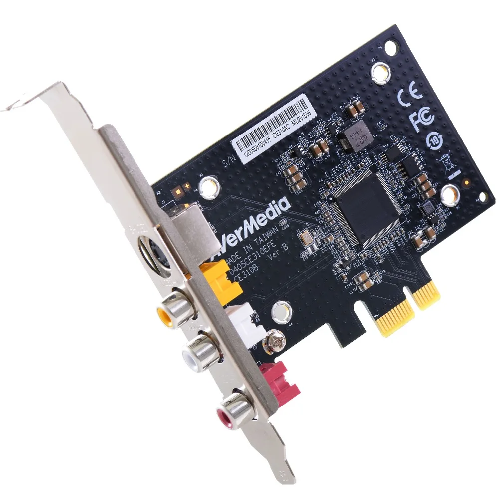 AVerMedia CE310B профессиональная карта захвата SD PCIe с S терминалом видеозахвата AV композитный(CE310B