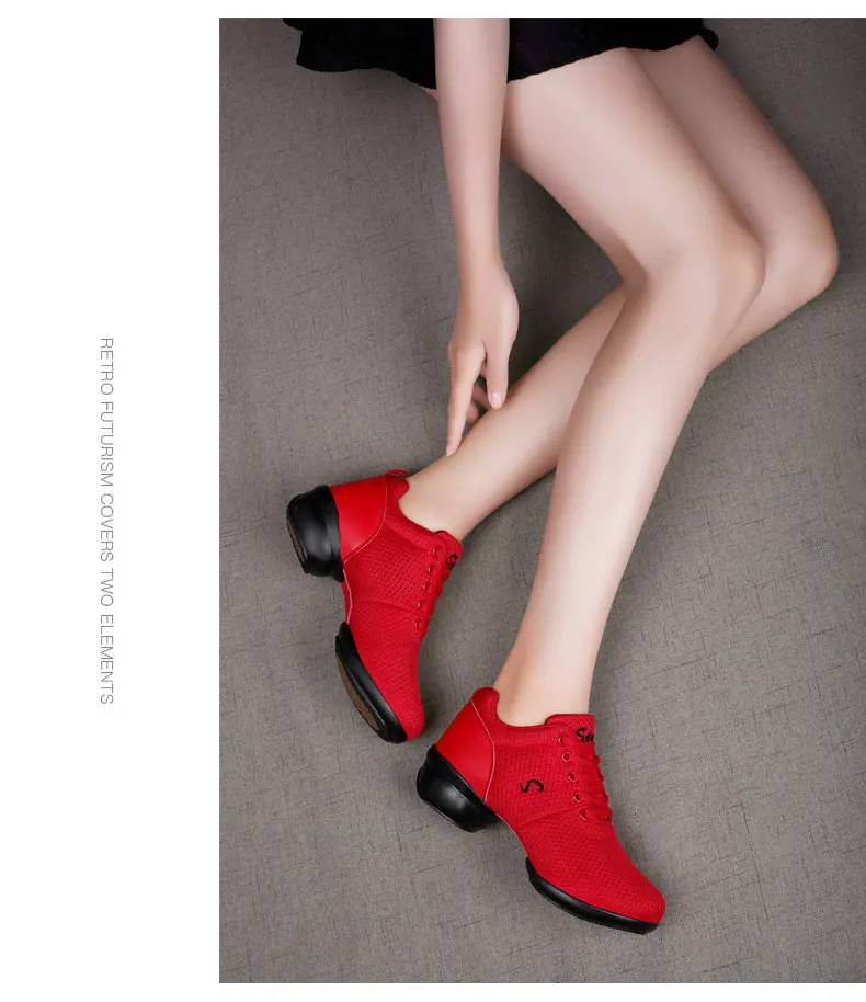MWY/Женская обувь для занятий танцами на мягкой подошве; кроссовки из сетчатого материала; спортивная обувь для латиноамериканских танцев, йоги, сальсы, танцев; deportivas mujer