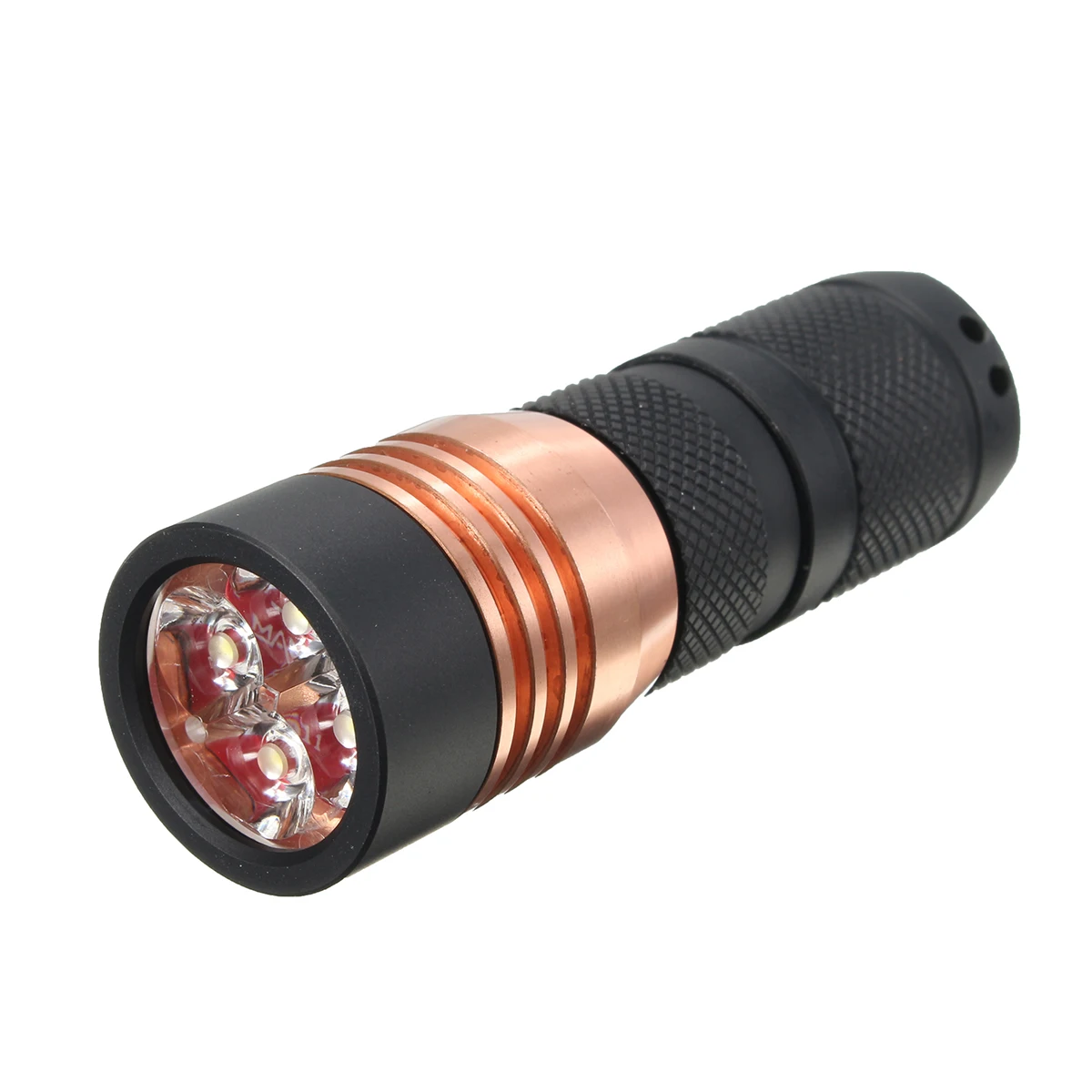 Светодиодный мини фонарик Jiguoor S41 4x Nichia 219B/XP G3 A6 1600 люмен|mini led flashlight|led flashlightnichia 219b |