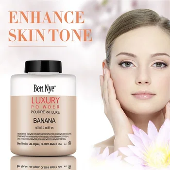 

Luxury Banana Powder Bottle Face Makeup Powders Women Lady Facial Contour Brighten Setting Powder Trendy Products