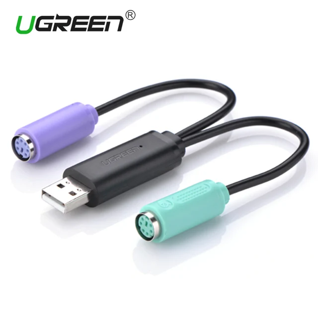 Best Price Ugreen USB to PS2 Cable Male to Female PS/2 Adapter Converter Extension Cable for Keyboard Mouse Scanning Gun PS2 to USB Cable Best Price Ugreen USB to PS2 Cable Male to Female PS/2 Adapter Converter Extension Cable for Keyboard Mouse Scanning Gun PS2 to USB Cable