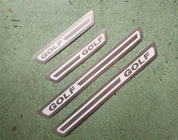 

High Quality Stainless Steel scuff plate door sill Trim For Volkswagen Golf 6 Golf 7 Sportsvan Car Accessories