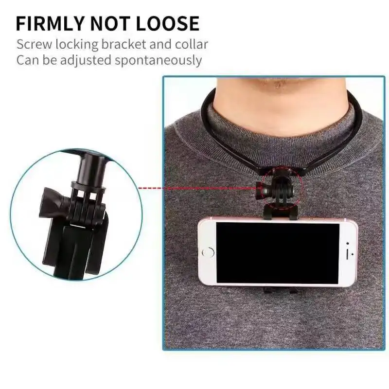 Крепление для телефона носимый шейный держатель для смартфона Iphone samsung huawei sony Gopro Go Pro POV держатель телефона для фотографирования