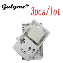 3 шт./партия, фирменная Новинка, белый цвет, пластик, полный корпус, чехол для GameboyGB, карман, GBP, чехол для игровой приставки, чехол для мальчика