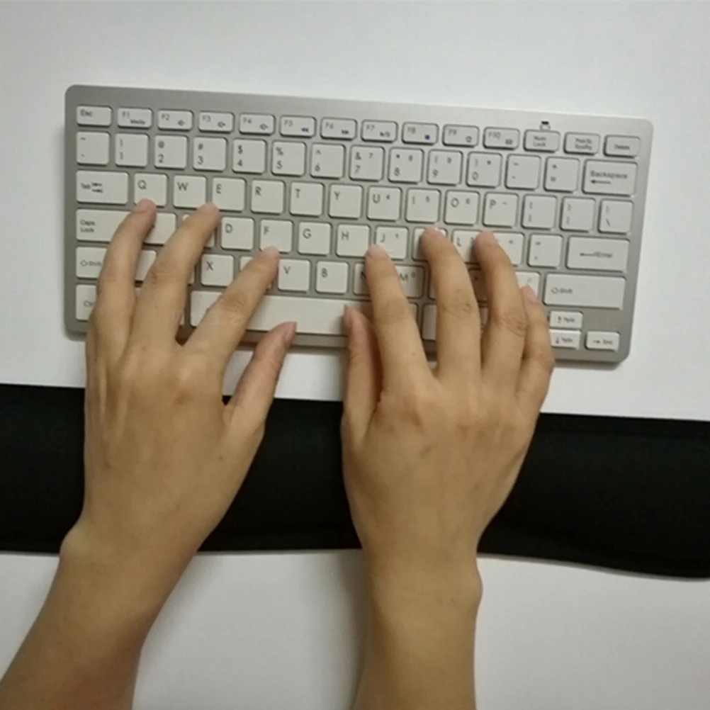 New Support Comfort Gel Wrist Rest Pad for PC Keyboard Raised Platform Hands Black Promotion
