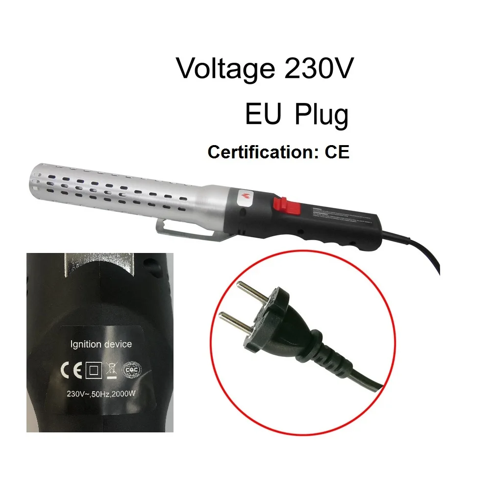 Безопасное электрическое зажигающее устройство на древесном угле уголь стартер огонь для барбекю Kamado как принадлежности для гриля