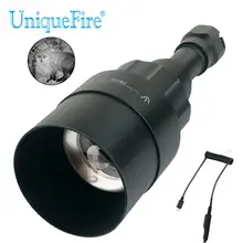 UniqueFire 1605 T75 ИК 940NM светодиодный фонарик инфракрасный свет ночного видения факел перезаряжаемый с USB двойной пульт дистанционного управления