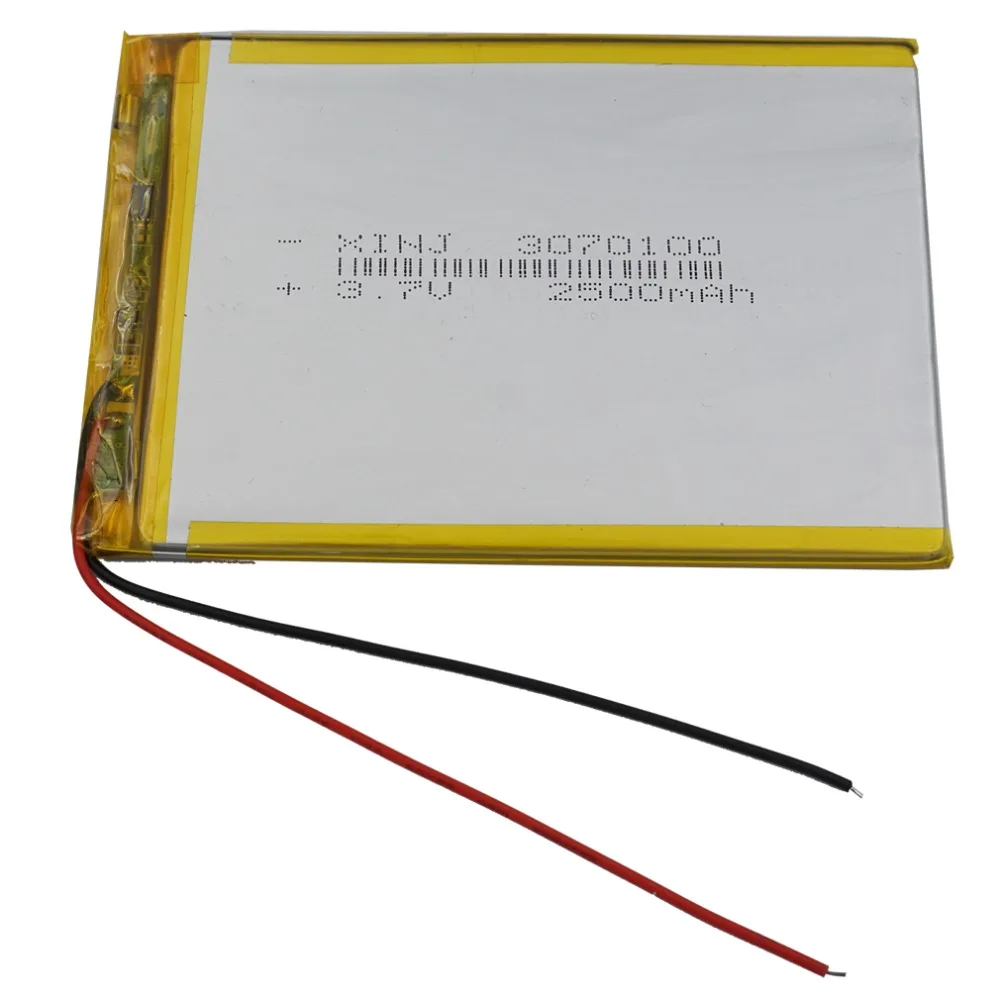 XINJ 3 7 V 2500mAh литий-полимерная батарея li po 3070100 для пластинчатой панели телефона IP tv