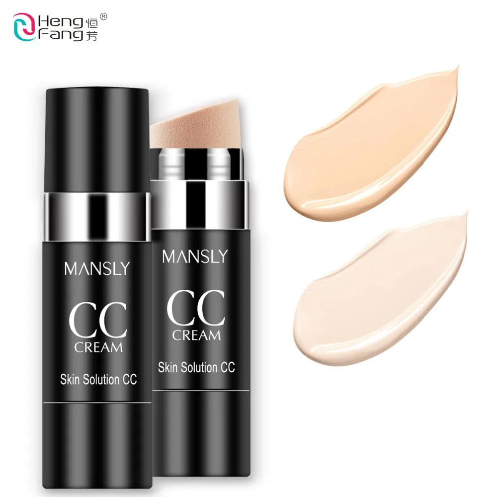 

Waterproof Moisten Skin Solution CC 2 Colors 36g Face Makeup Brand HengFang #M849