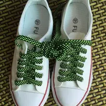 Модные 47 ''шнурки унисекс двойной цвет точечные плоские шнурки для обуви, шнурки для бега/спортивные шнурки для фитнеса