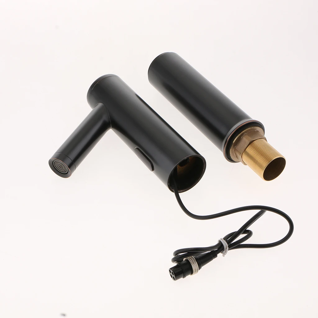 Bathroom Automatic Infrared Sink Hands Touchless Free Faucet Sensor Tap Cold Water Saving Inductive Electric Basin Faucet