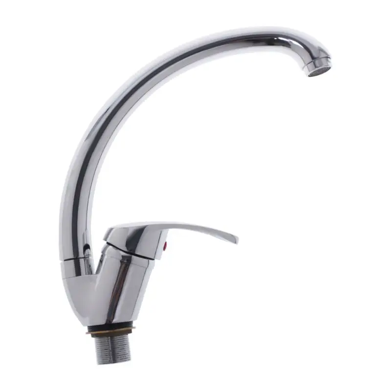 Zinc Alloy Kitchen Sink Faucet 360 Degree Rotation Single Handle Hot Cold Water Mixer Tap | Бытовая техника