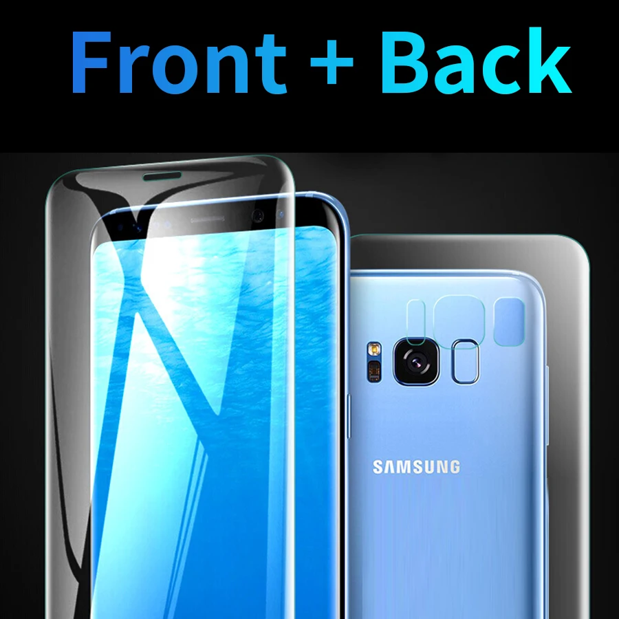 

Full Cover Screen Protector Silicone Hydrogel Sticker TPU Film For Samsung Galaxy Note 9 8 A8 A9 A7 2018 S10 S9 S8 PLUS S10E