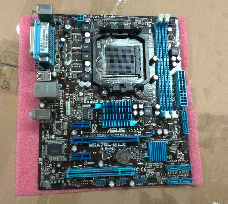 Asus M5A78L-M LX оригинальная настольная материнская плата/760G разъем AM3+ DDR3 16G SATA2 USB2.0 uATX