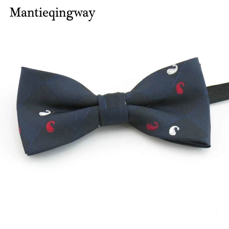 Mantieqingway высокое качество галстук-бабочка для детей Bowties полиэстер бабочкой для Обувь для мальчиков Детские вечерние Gravata тонкий дети