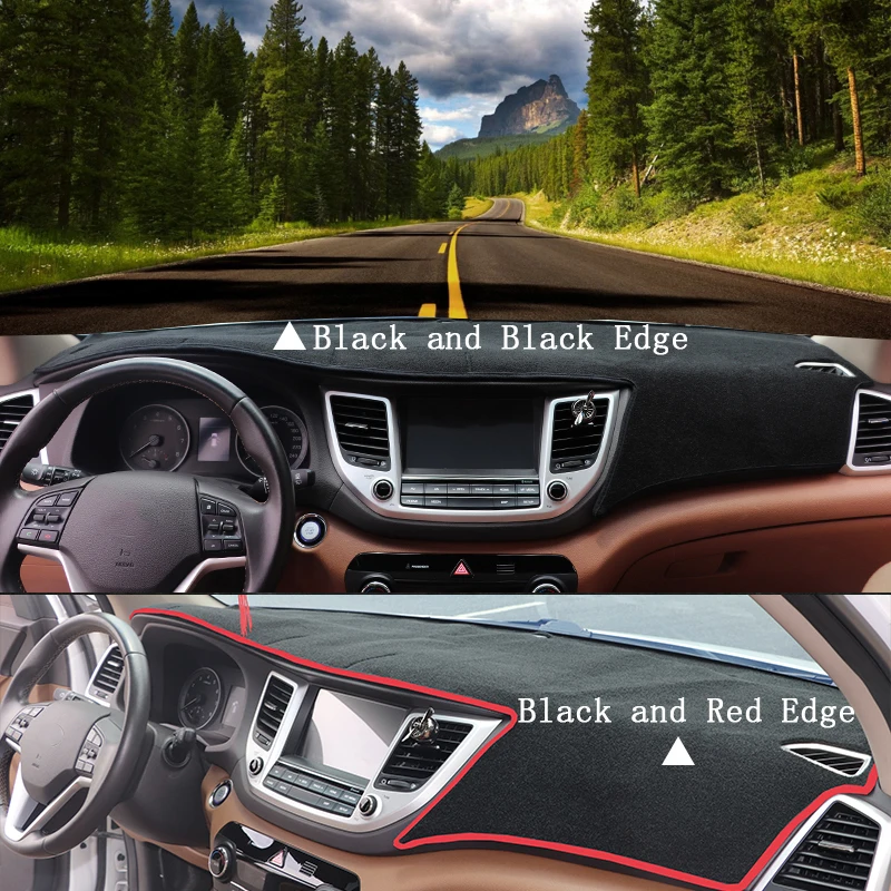  Auto Car Dashboard Cover Dash Mat Board Pad Carpet Dashmat Interior Mats for Jaguar xf 2010 - 2015 