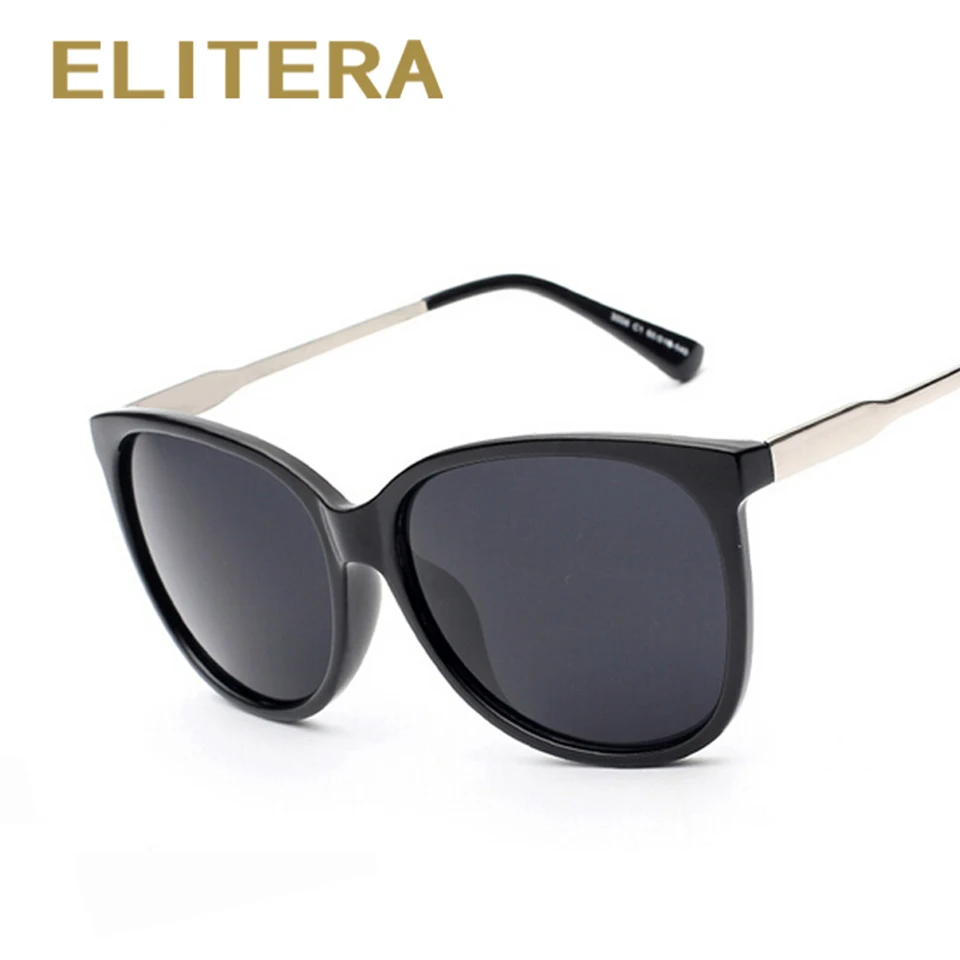 Elitera Марка Звезда Стиль роскошная женская Солнцезащитные очки для женщин Для женщин негабаритных Защита от солнца Очки Винтаж открытый Защита от солнца стекло Óculos De Sol 3006