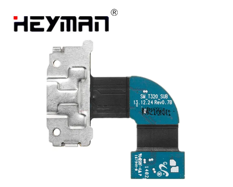 

Heyman Flex Cable For Samsung Galaxy Tab Pro 8.4 SM-T320 Charging Port Flat Cable Ribbon Replacement parts Rev0.78