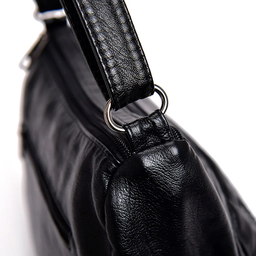MAIOUMY женская модная черная сумка через плечо Повседневная дикая молния Противоугонная квадратная сумка-мессенджер деловая сумка 5 июня