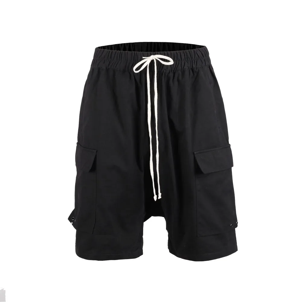 

2019 New Fashion Street wear Cargo Shorts Summer Hip hop Cotton Shorts men pants Multi-Pocket Shorts Casual shorts M-XXL