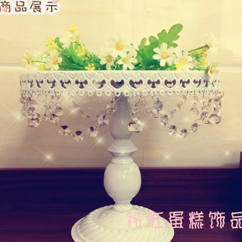 2016 New arrive cake stand cake tray for wedding decoration 8 inches