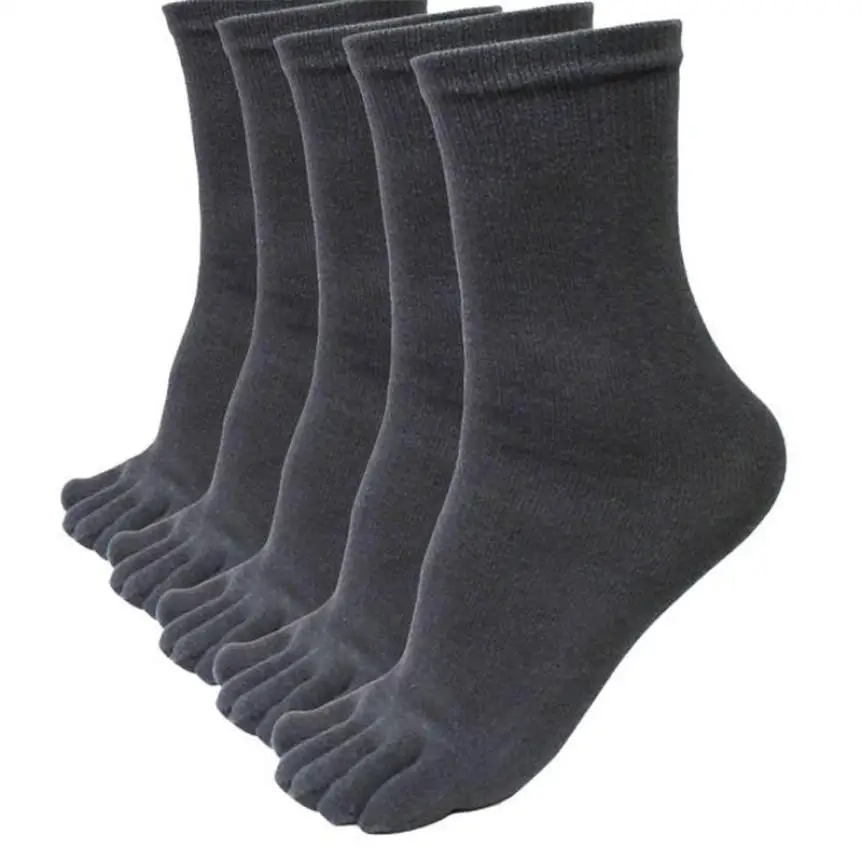5 пар мужские носки с отдельными пятью пальцами ног эластичные Новое поступление модные мужские короткие носки Sokkens Дышащие носки Meias