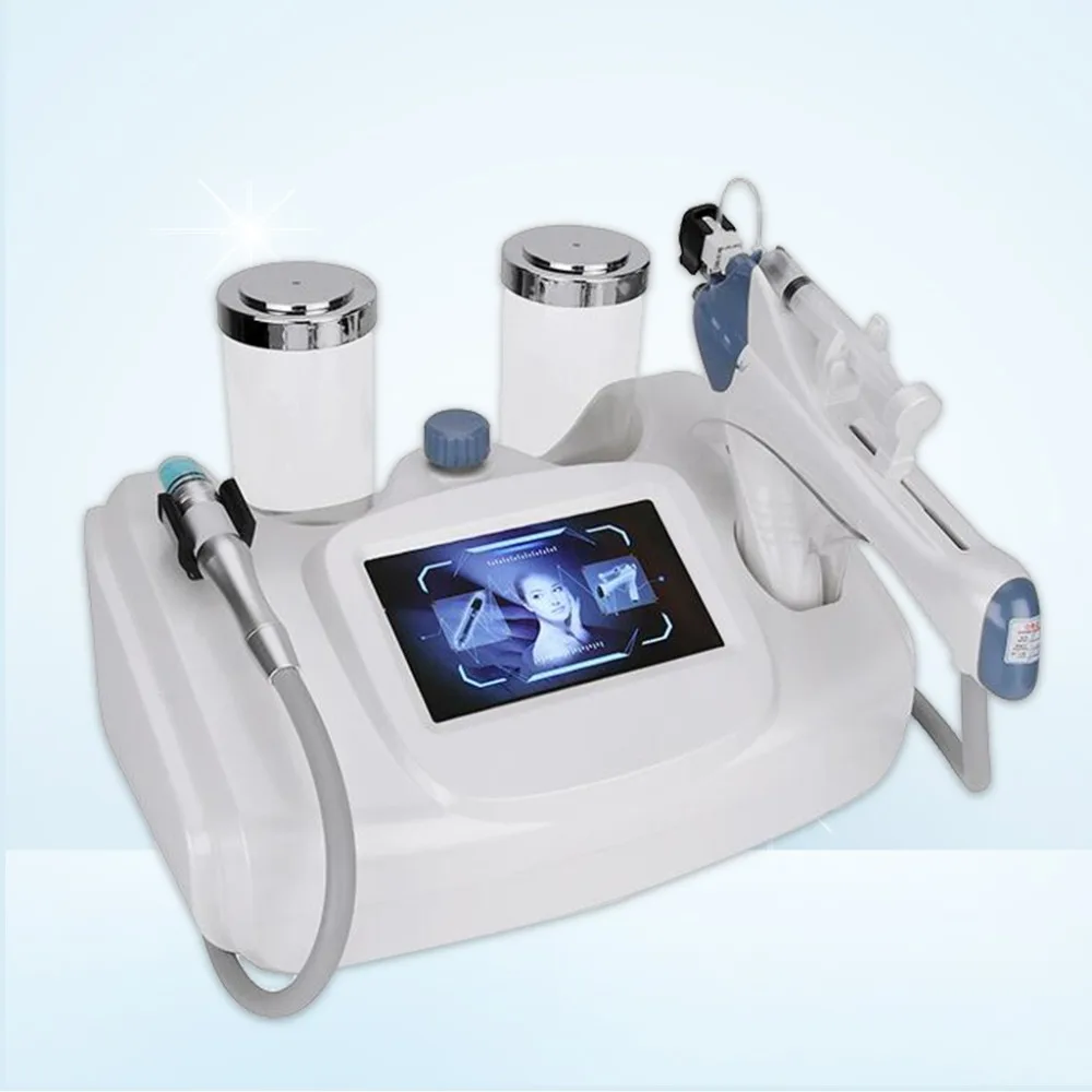 

2 In 1 Hydrafacial Machine RF Needle Mesotherapy For Skin Care Water Jet Peel Facial Meso Gun