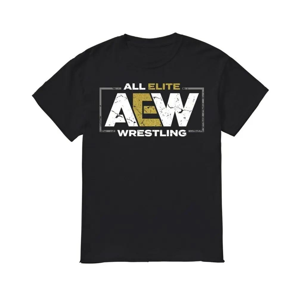 AEW جميع النخبة المصارعة حلقة الشرف ملك الرياضة PH317 للجنسين قميص أسود