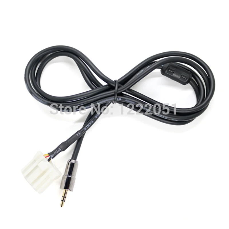 3 5 мм разъем Aux экранированный аудио кабель адаптер для Mazda 6|aux adaptor|aux cable for mazdaaux mazda